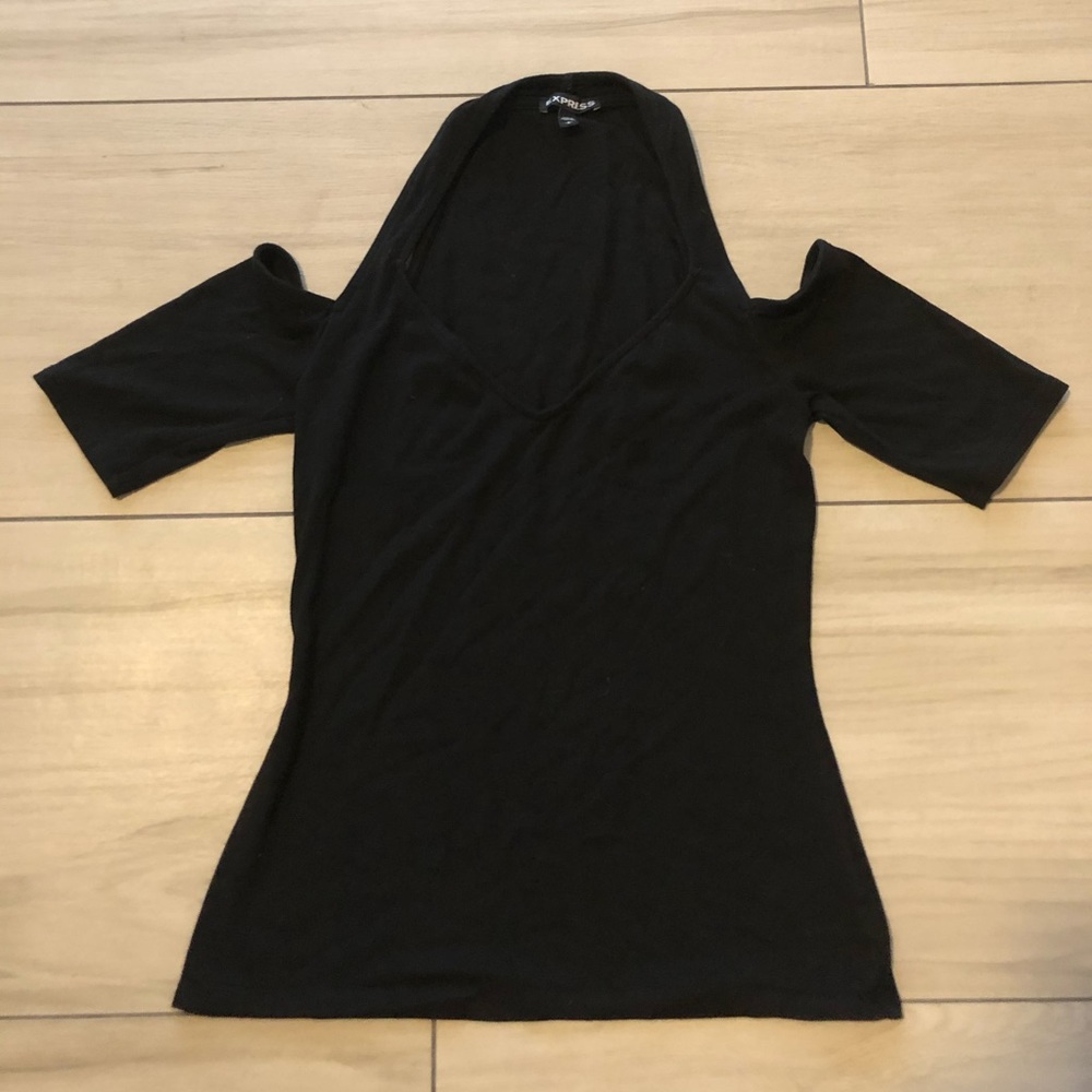 Express Shoulder Cut Out Top